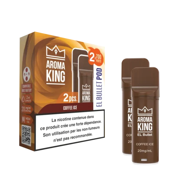 aromaking elbullet 20mg coffe ice 123puff