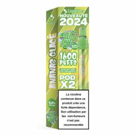 Cartouche Ananas Glace (2 pods) WPUFF 800 2.0 Liquideo