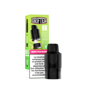 Cartouche Ananas Pêche Mangue Bar 6000 Drifter