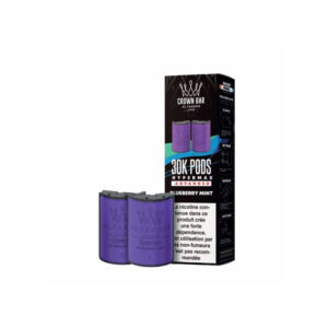 Cartouche Blueberry Mint Crown Bar 30K Al Fakher