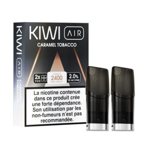Cartouche Caramel Tobacco Kiwi Air Kiwi Vapor