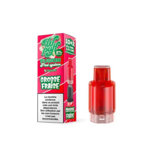 Cartouche Grosse Fraise Fusion Liquideo