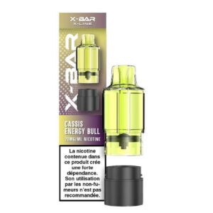 Cartouche Cassis Energy Bull X-Line X-Bar