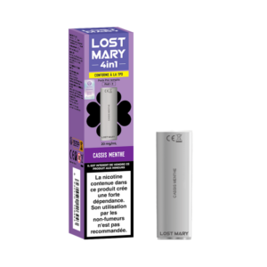Cartouche Cassis Menthe 4 en 1 Lost Mary