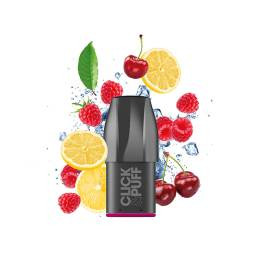 Cartouche Cerise Citron Framboise Click & Puff X-Bar