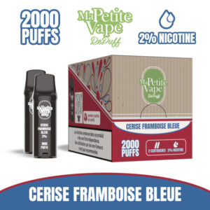 Cartouche Cerise Framboise Bleue RePuff 1000 Ma Petite Vape