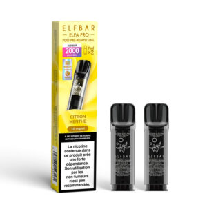 Cartouche Citron Menthe Elfa Pro Elfbar