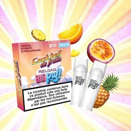 Cartouche Cocktail de Fruits Big Puff Reload