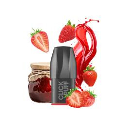 Cartouche Confiture de Fraise Click & Puff X-Bar