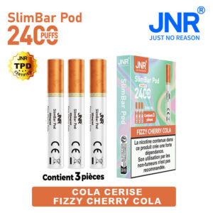 Cartouche Fizzy Cherry Cola SlimBar JNR