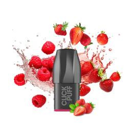 Cartouche Fraise Framboise Click & Puff X-Bar