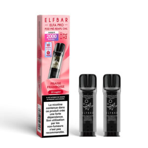 Cartouche Fraise Framboise Elfa Pro Elfbar