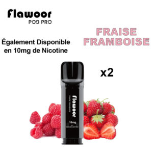 Cartouche Fraise Framboise Pod Pro Flawoor