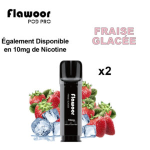 Cartouche Fraise Glacée Pod Pro Flawoor