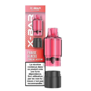 Cartouche Fraise Glacée X-Line X-Bar