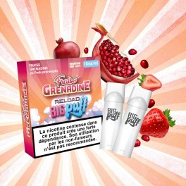 Cartouche Fraise Grenadine Big Puff Reload