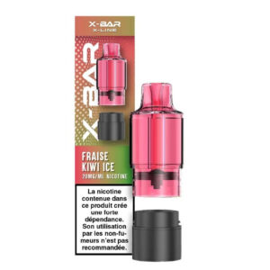Cartouche Fraise Kiwi Ice X-Line X-Bar
