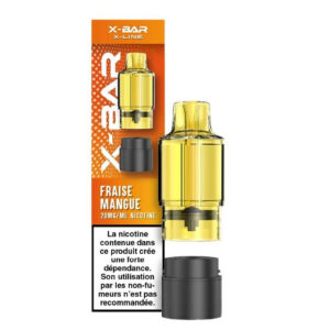 Cartouche Fraise Mangue X-Line X-Bar