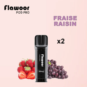 Cartouche Fraise Raisin Pod Pro Flawoor