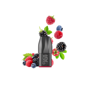 Cartouche Fruits Rouges Glacés Click & Puff X-Bar