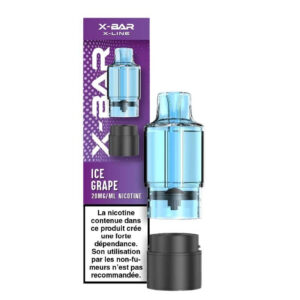 Cartouche Ice Grape X-Line X-Bar