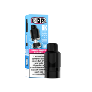 Cartouche Limonade Framboise Bleue Glacée Bar 6000 Drifter