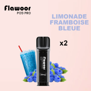 Cartouche Limonade Framboise Bleue Pod Pro Flawoor