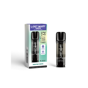 Cartouche Menthe Verte Tappo Air Lost Mary