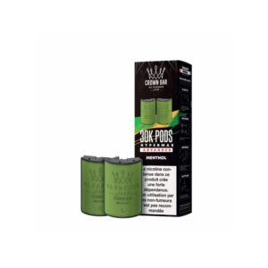 Cartouche Menthol Crown Bar 30K Al Fakher