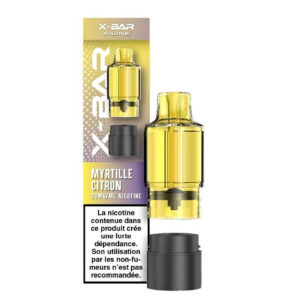 Cartouche Myrtille Citron X-Line X-Bar
