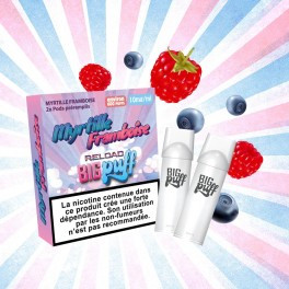 Cartouche Myrtille Framboise Big Puff Reload