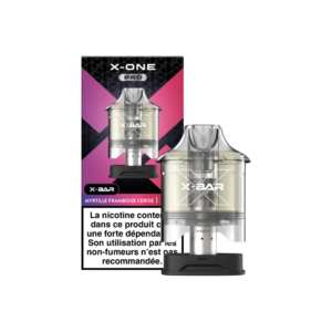 Cartouche Myrtille Framboise Cerise X-One Pro X-Bar
