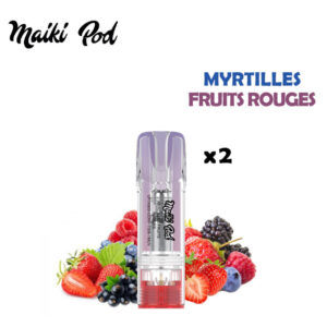 Cartouche Myrtille Fruits Rouges Maiki