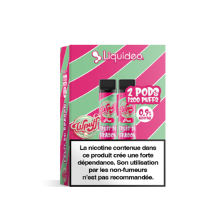 Cartouche Pack de Fruit du Dragon 2 pods Wpuff Flavors Liquideo