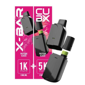 Cartouche Pastèque Glacée CUB-X X-Bar
