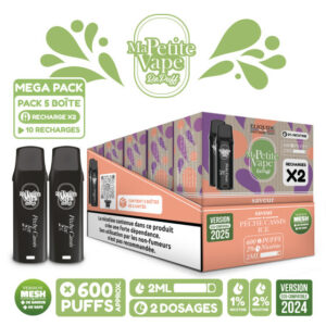 Cartouche Pêche Cassis Ice RePuff Ma Petite Vape
