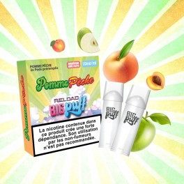 Cartouche Pomme Pêche Big Puff Reload