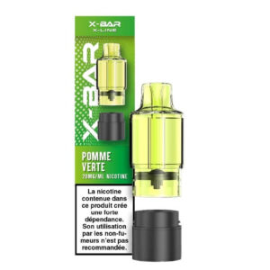 Cartouche Pomme Verte X-Line X-Bar