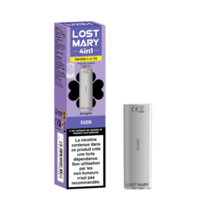 Cartouche Raisin 4 en 1 Lost Mary