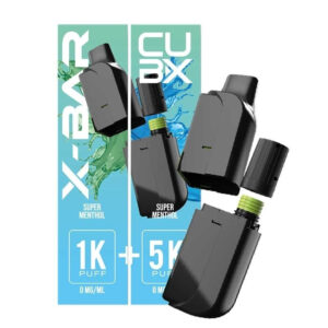 Cartouche Super Menthol CUB-X X-Bar