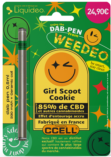 dab pen girl scoot cookie