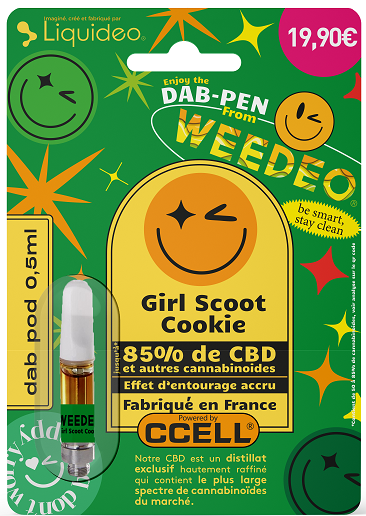dab pod girl scoot cookie