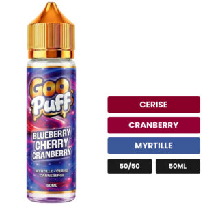 E-liquide Blueberry Cherry Cranberry Guilab 50 ml