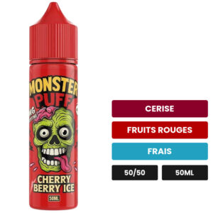 E-liquide Cherry Berry Ice Monster Puff 50 ml