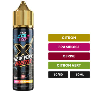 E-liquide Cherry Lime Raspberry X-Bar 50 ml