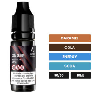 E-liquide Cola Dragon Adalya sel de nicotine 10 ml
