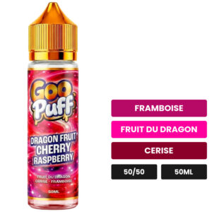 E-liquide Dragon Fruit Cherry Raspberry Guilab 50 ml