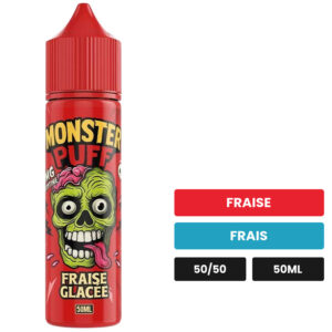 E-liquide Fraise Glacée Monster Puff 50 ml
