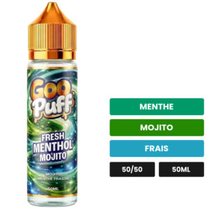 E-liquide Fresh Menthol Mojito Guilab 50 ml