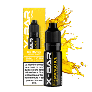 E-liquide Ice Mango X-Bar sel de nicotine 10 ml